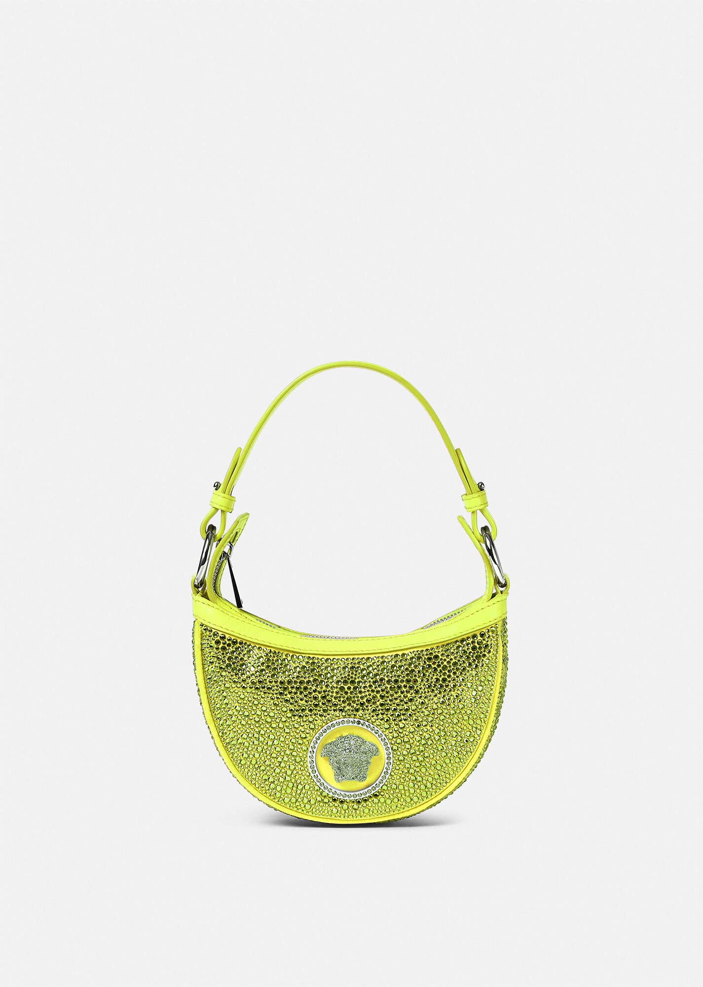 Crystal Repeat Mini Hobo Bag - 1
