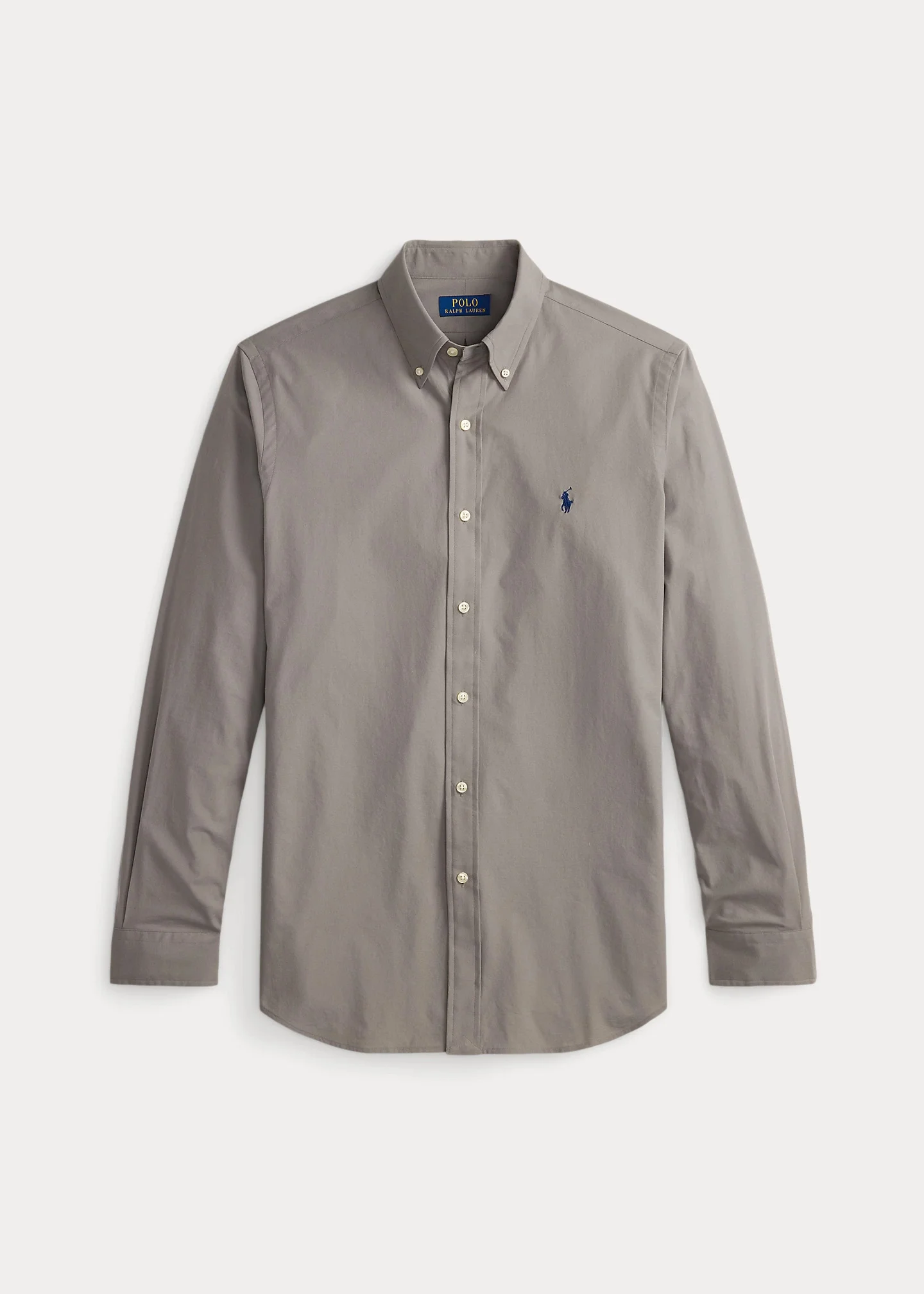 Slim Fit Stretch Poplin Shirt - 1