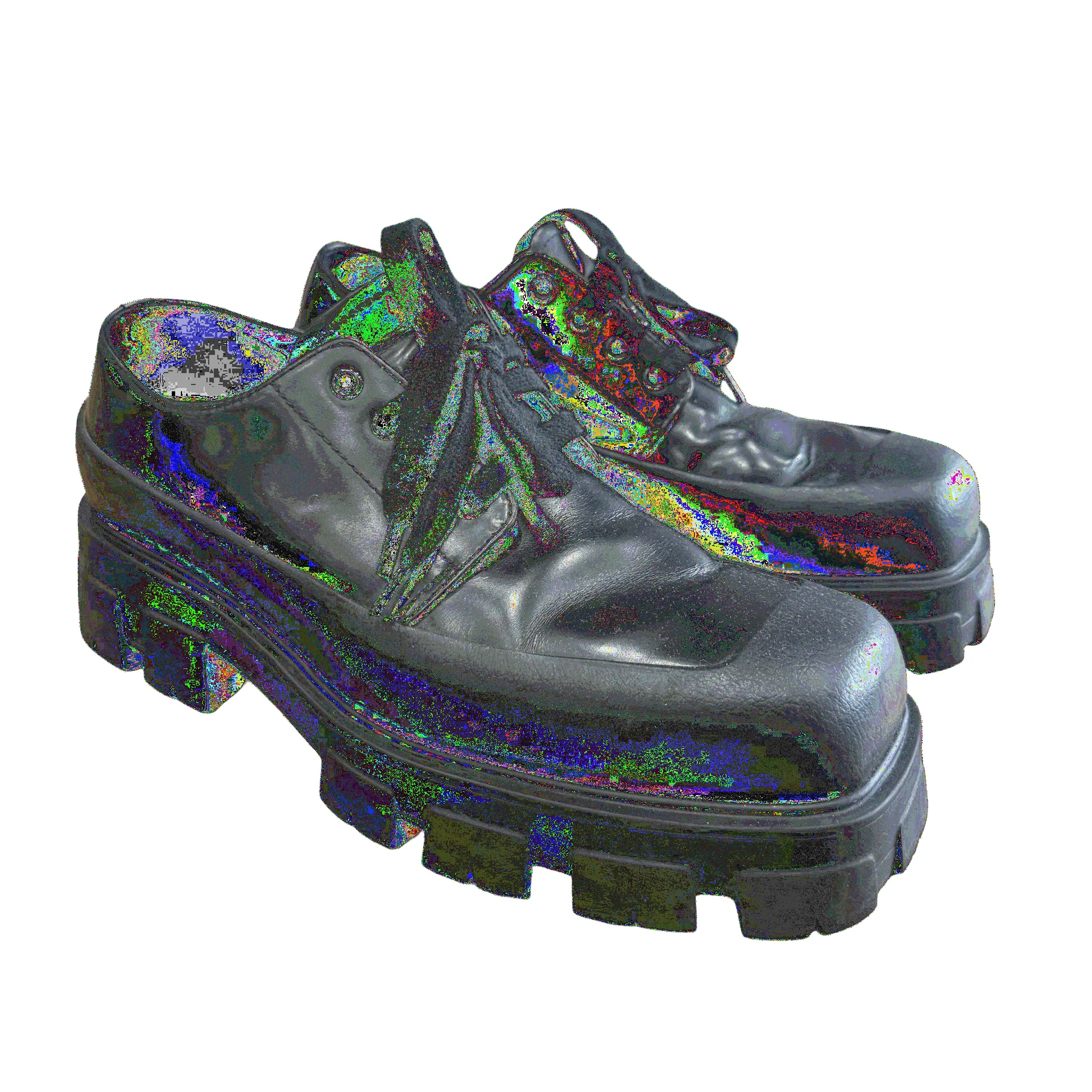 Prada Monolith Derbies SZ 8 - 1