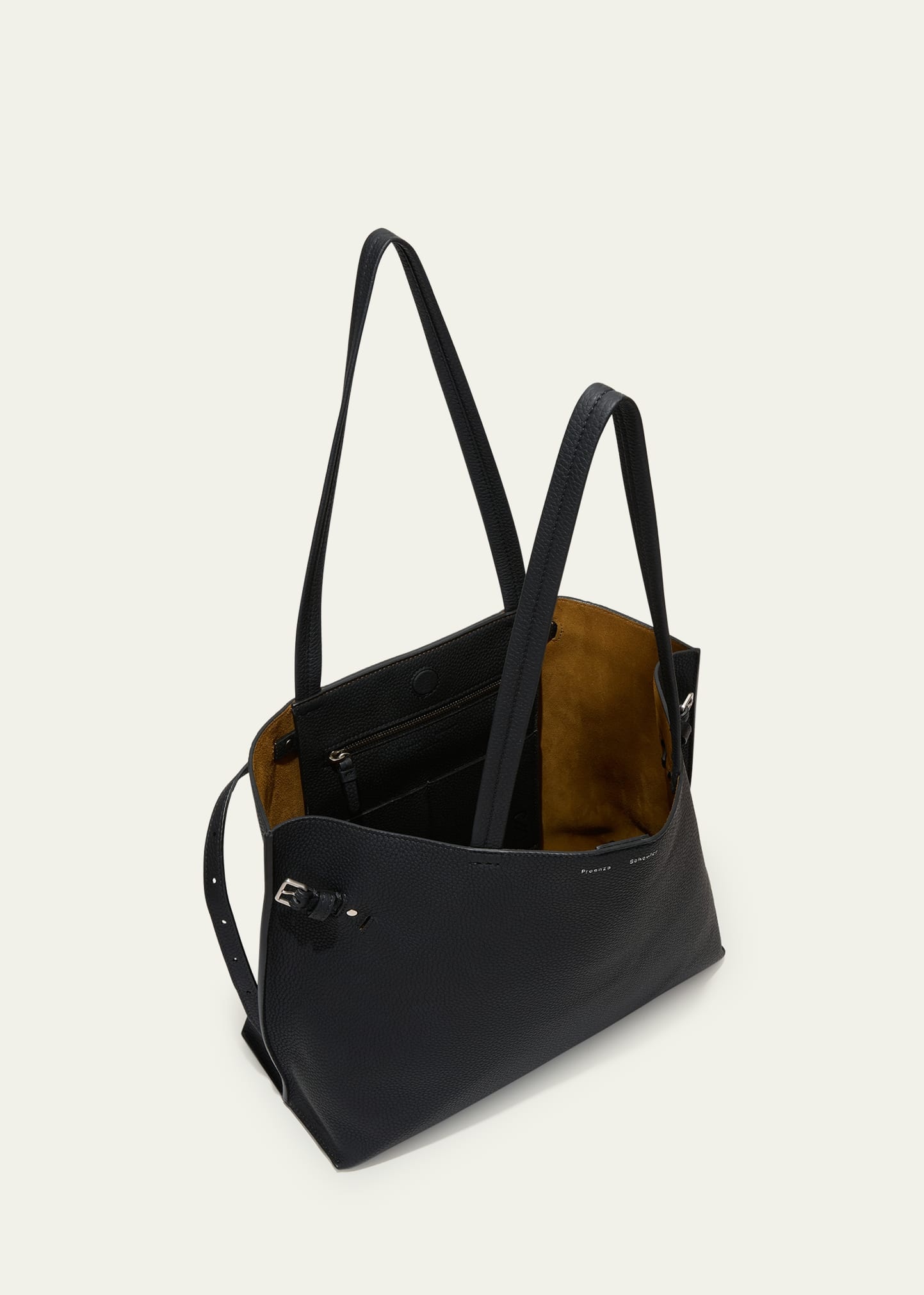 Day Pebbled Calfskin Leather Tote Bag - 3