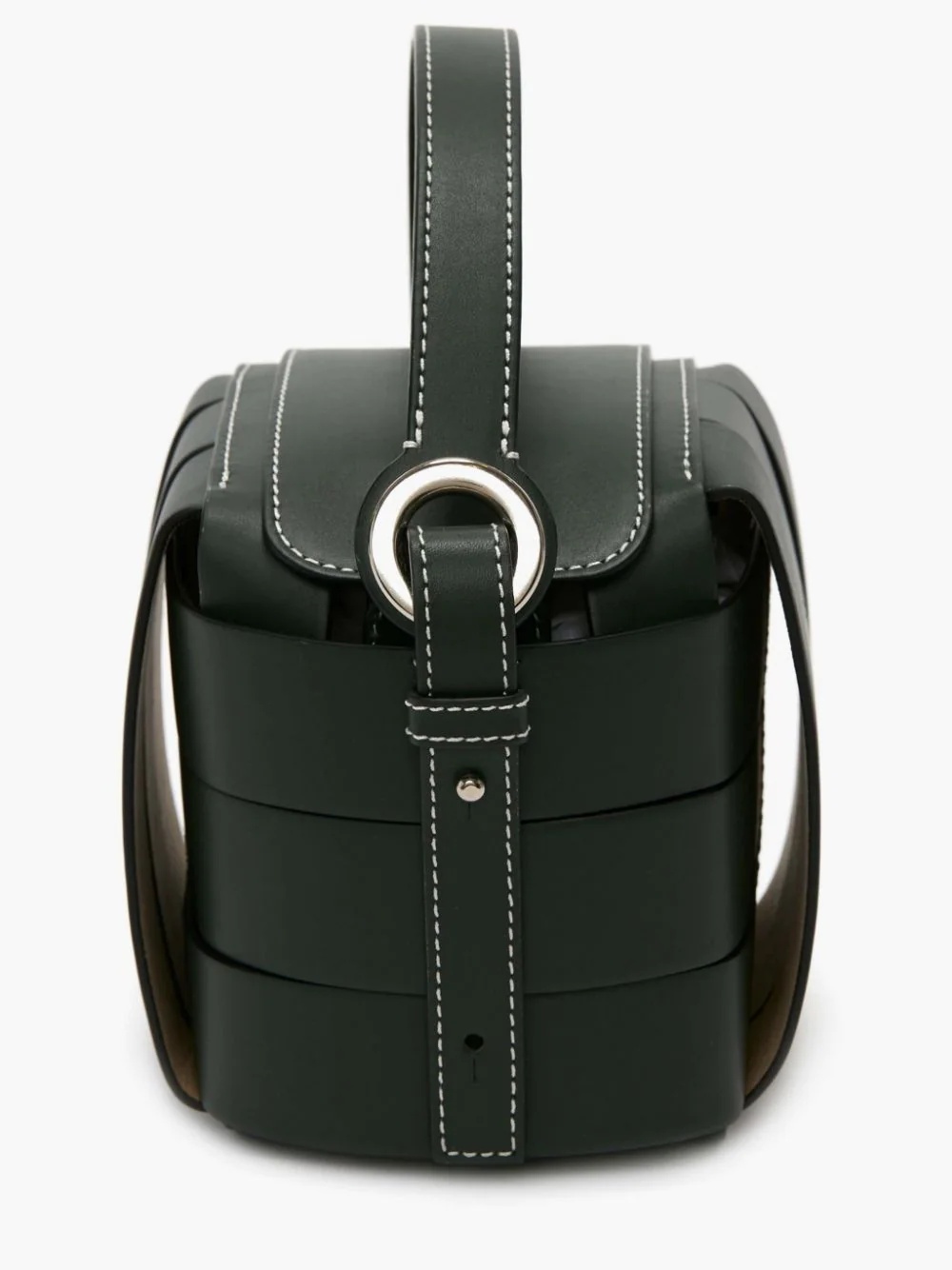 KNOT BAG - LEATHER TOP HANDLE BAG - 3