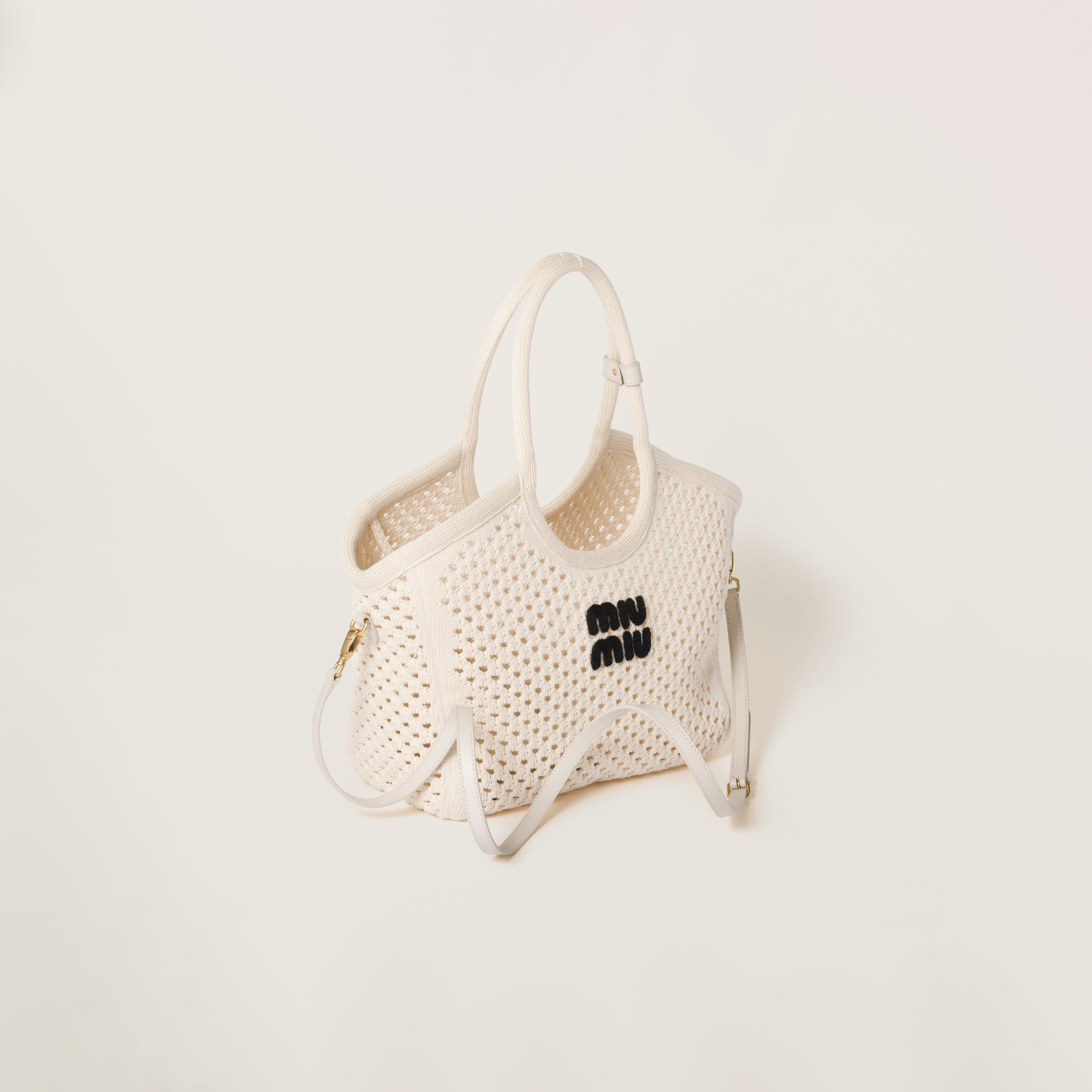 IVY cotton mesh tote bag - 2