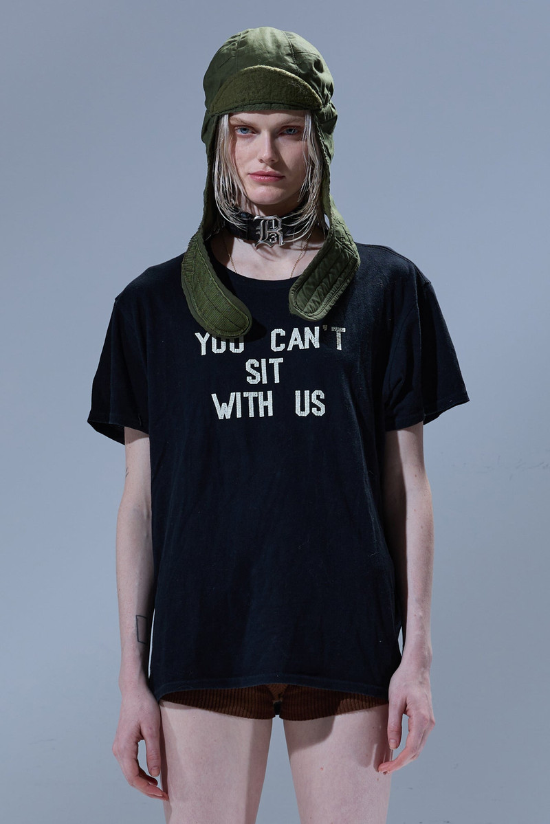 R13 YOU CAN'T SIT WITH US BOY T outlook