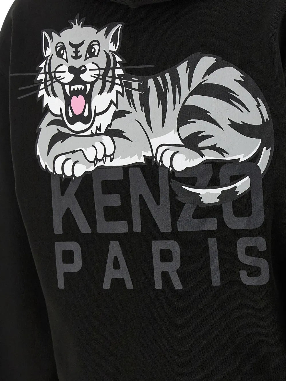 Kenzo Women Happy Tiger Zip-Up Hoodie - 3