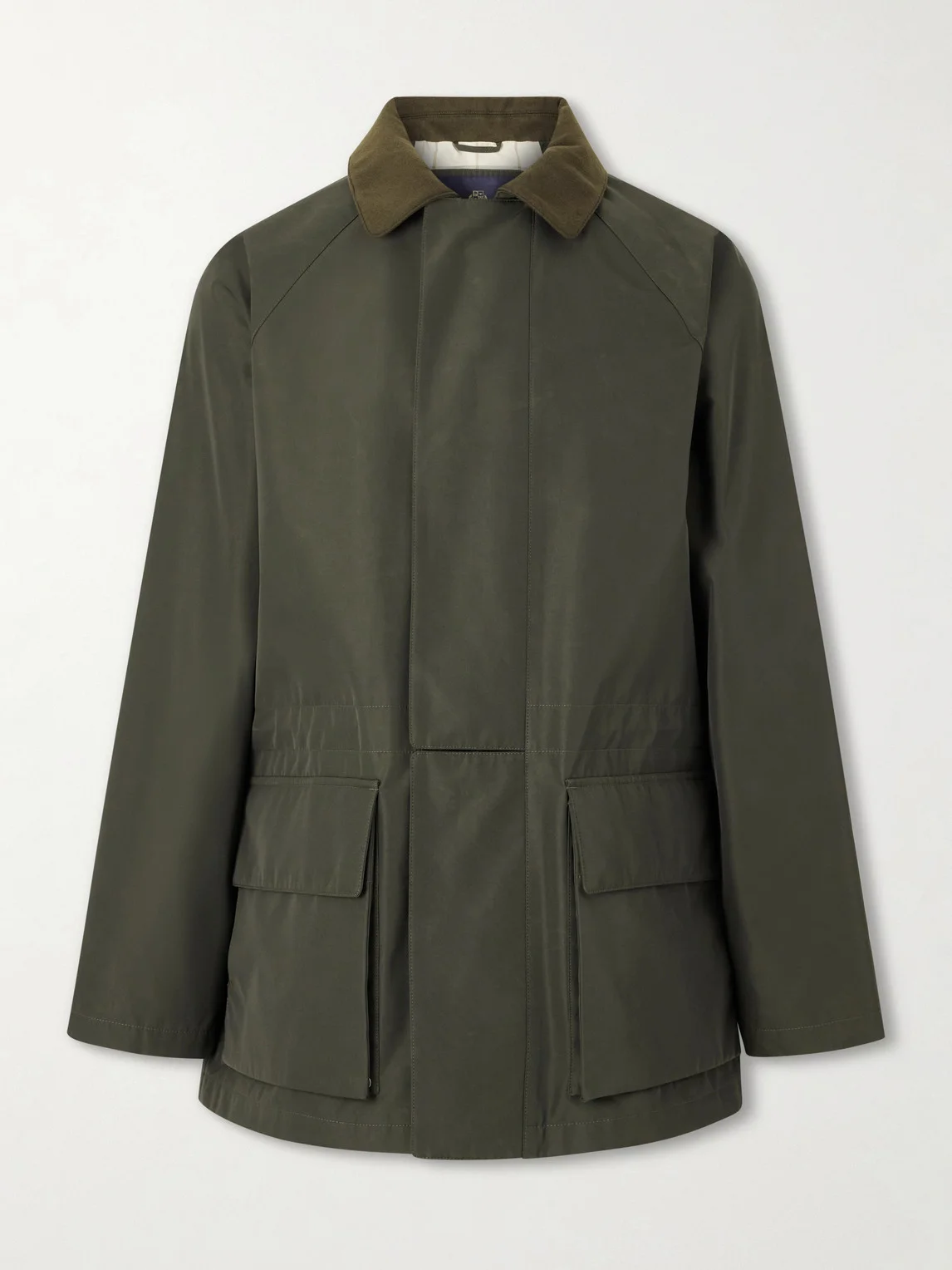 Horsey Leather-Trimmed Storm System® Tech-Shell Field Jacket - 1