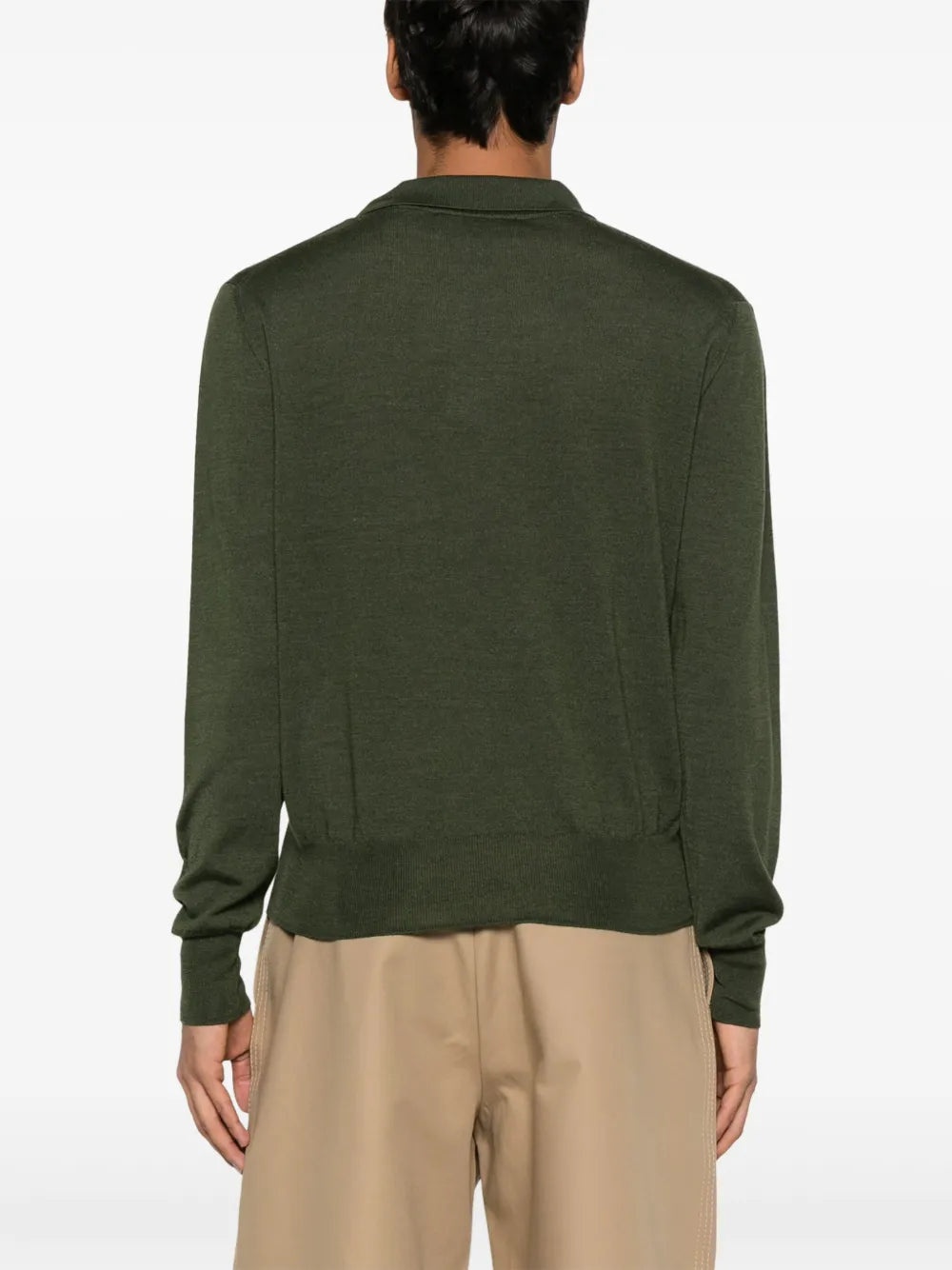 FINE-KNIT POLO SHIRT - 3