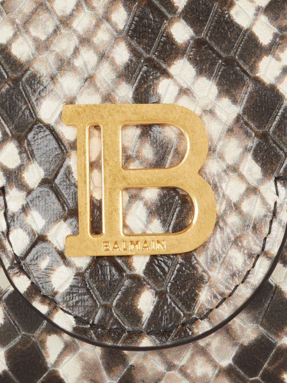 B-Buzz snakeskin-effect leather wallet - 4
