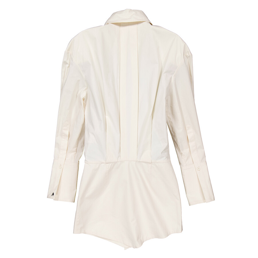 The Attico Silvye Cotton Mini Shirt Dress - 7