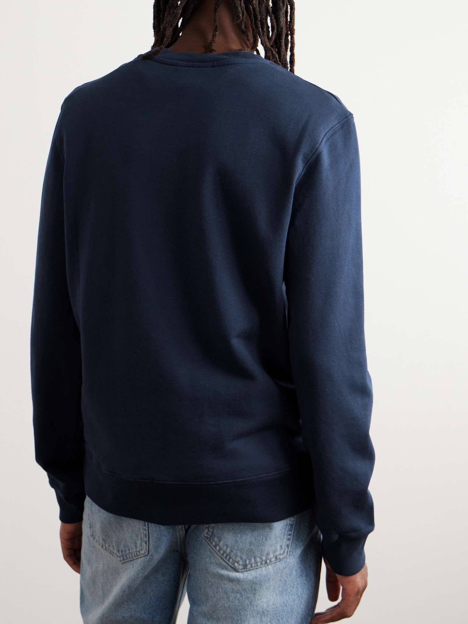 Logo-Print Cotton-Jersey Sweatshirt - 3