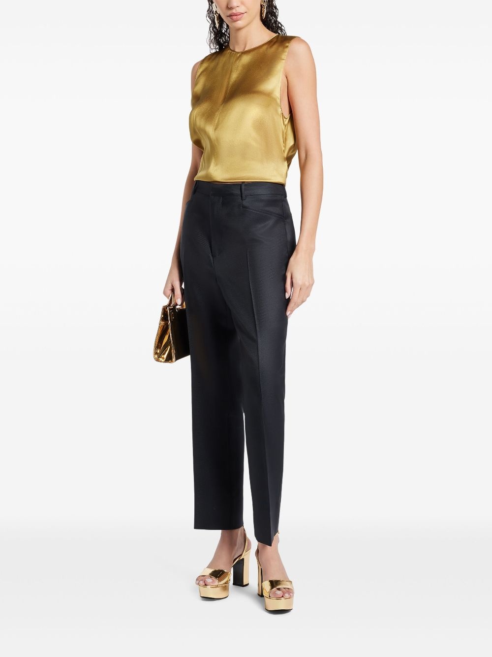 satin blouse - 2