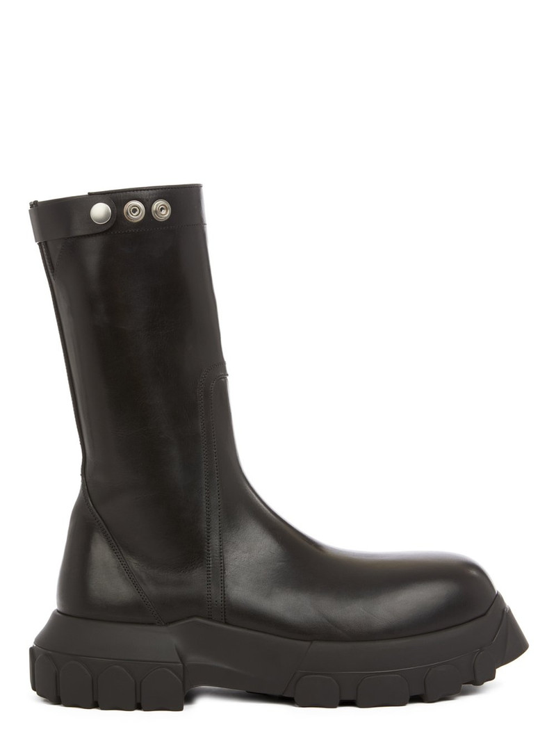 Black Platform Creeper Boots 1