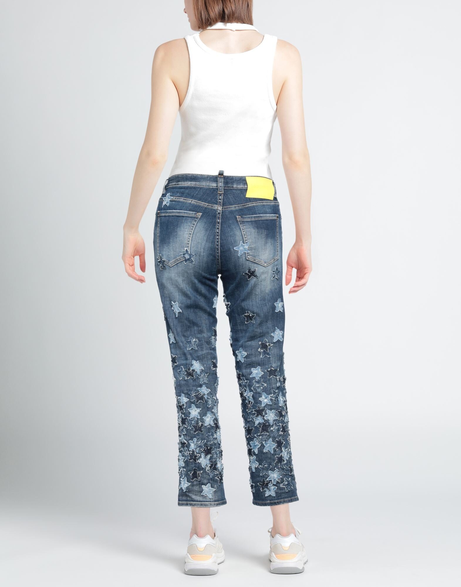 Blue Women's Denim Pants - 3