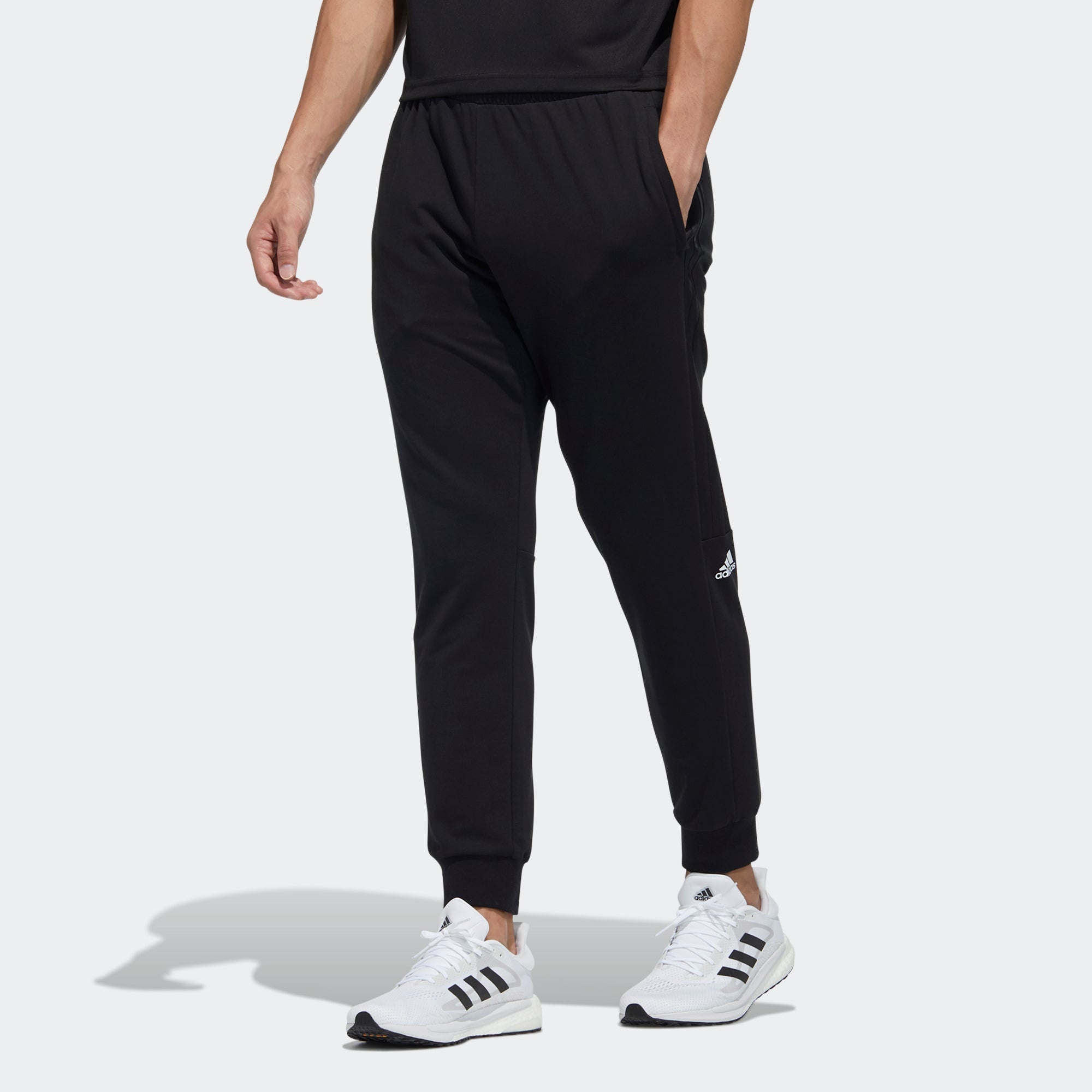 adidas Fi Pnt Ft Reg Running Knit Trousers Black GP0939 - 2
