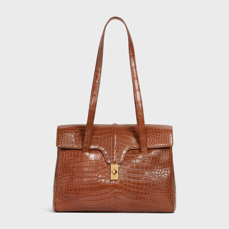 Medium Soft 16 Bag in crocodile 6