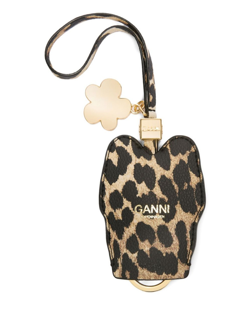 GANNI x Disney animal-print keyring outlook