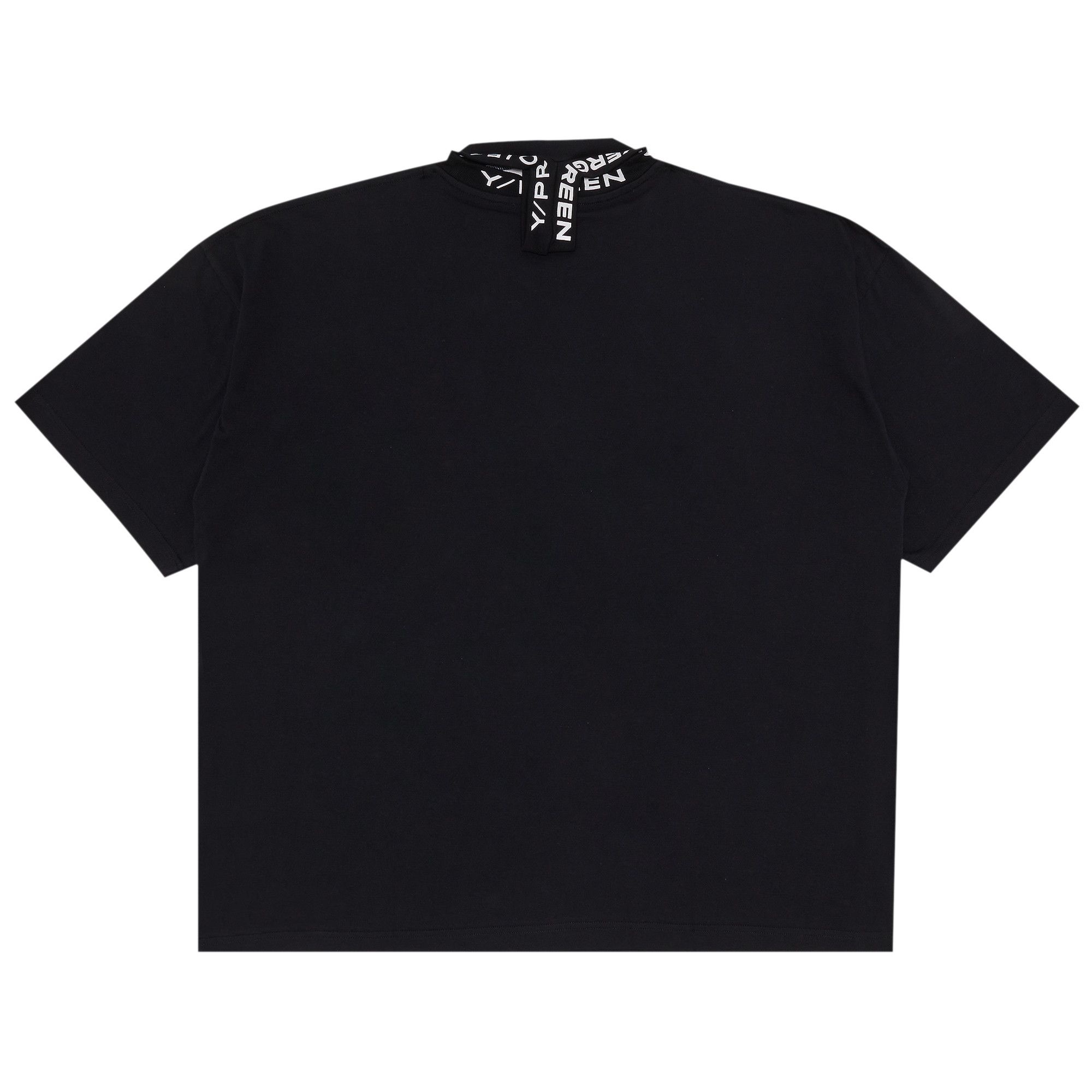 Y/Project Evergreen Triple Collar T-Shirt 'Vintage Black' - 2