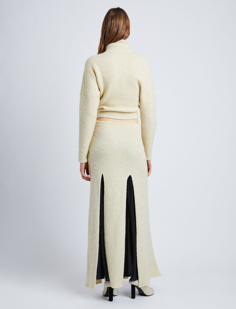 기술 Sequin Knit 스커트 4