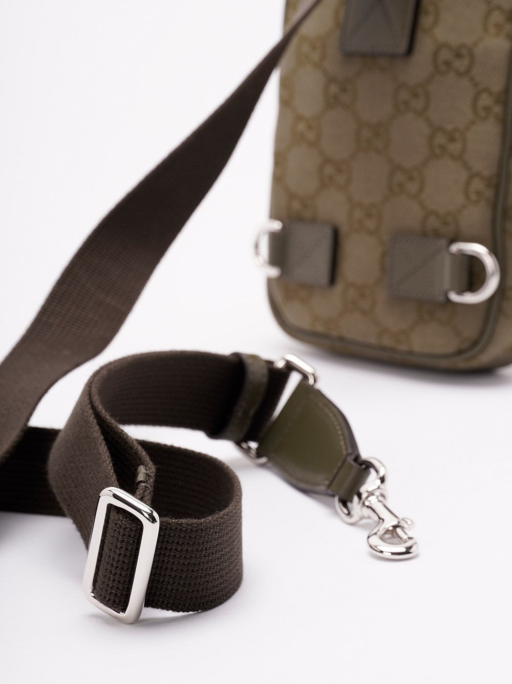 Gucci Men `Gg Canvas` Mini Bag - 4