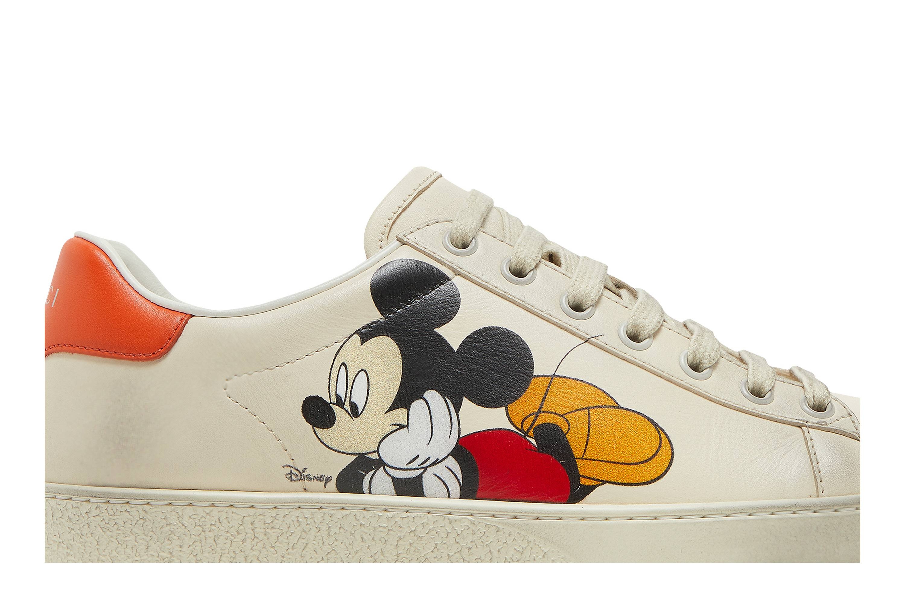 Disney x Gucci Wmns Ace Low 'Mickey Mouse - Ivory' - 2