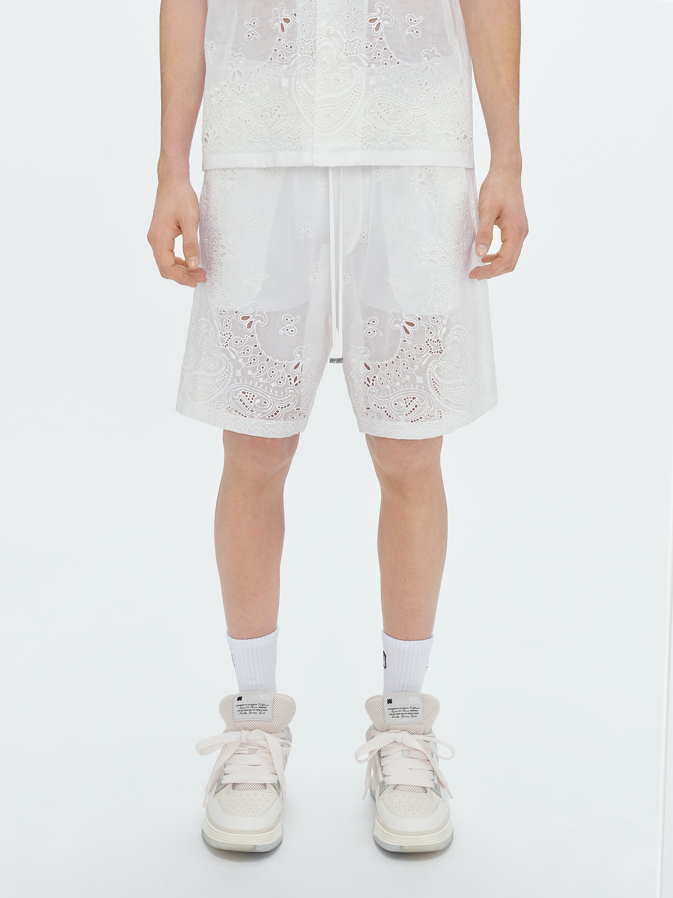 BANDANA LACE SHORT - 3