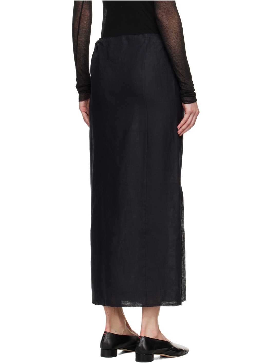 Black No.263 Maxi Skirt - 3