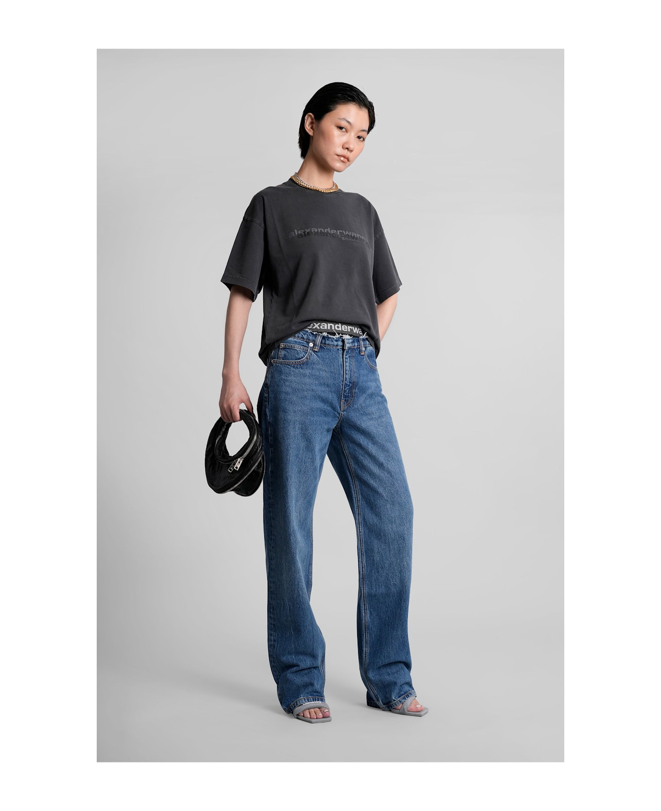 Jeans In Blue Cotton - 2
