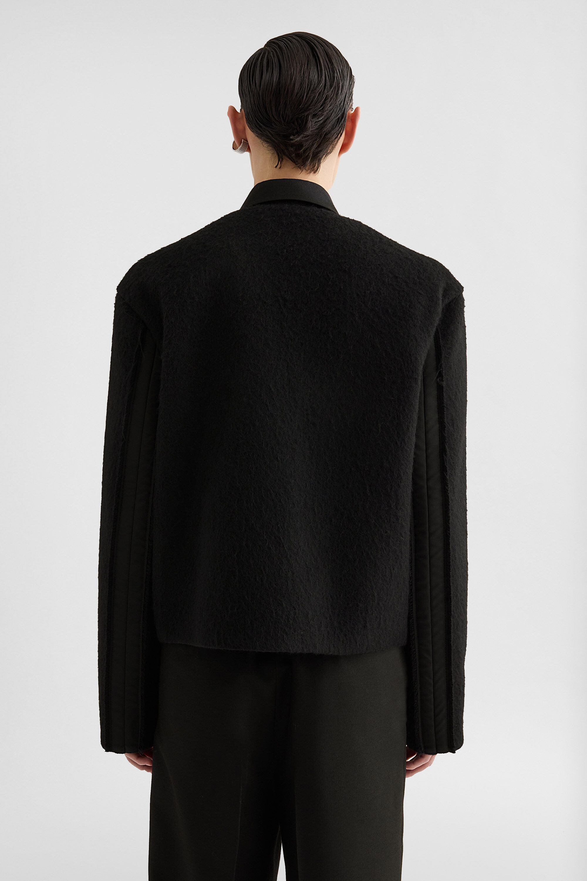 Wool Zip-up Jacket - 4