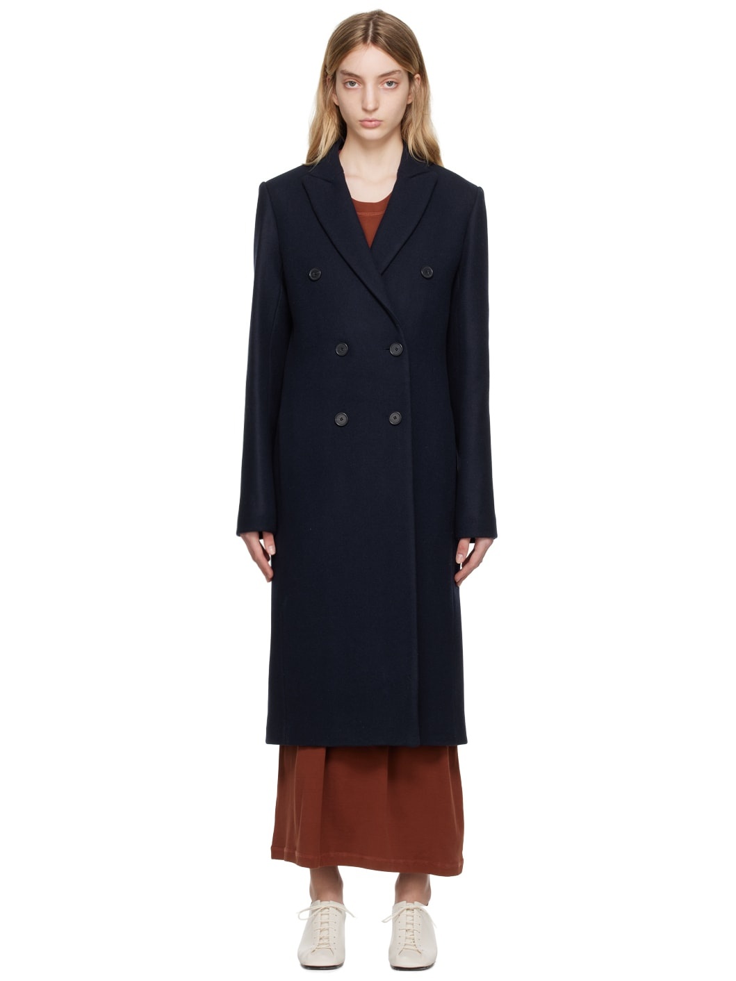 Navy New Camia Coat - 1