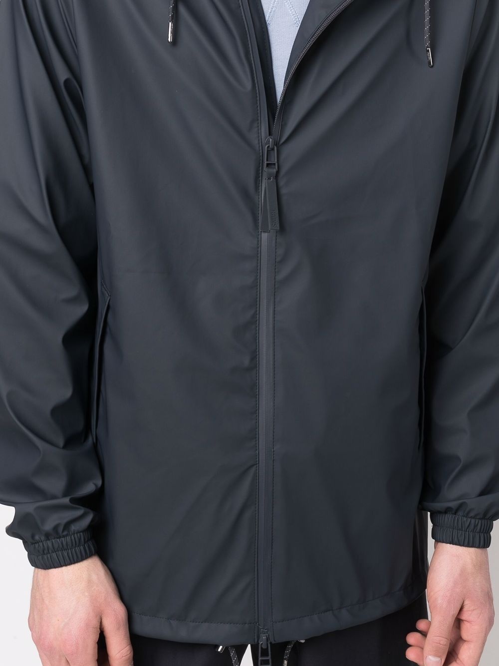 drawstring hooded jacket - 6