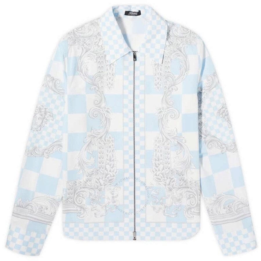 Versace Checkerboard Medusa Blouson Jacket - 1
