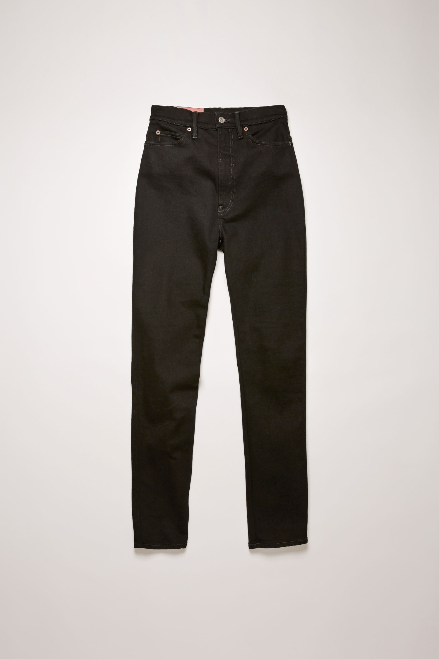 Super high-rise skinny jeans black - 1