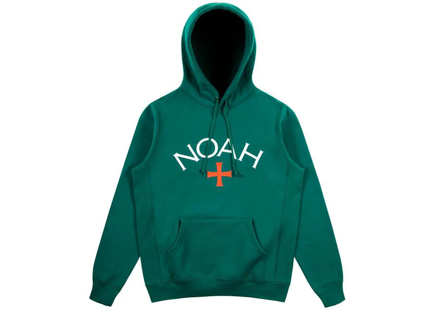 Noah Core Logo Hoodie (SS19) Deep Green - 1