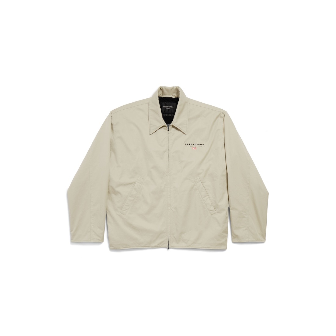 Men's Zip-up Jacket  in Military Beige - 1