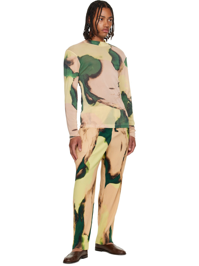 ISSEY MIYAKE Multicolor Agate Sheer T-shirt outlook