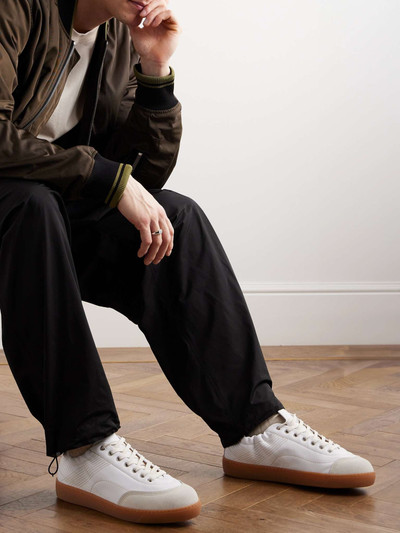 Dries Van Noten Leather and Suede Sneakers outlook