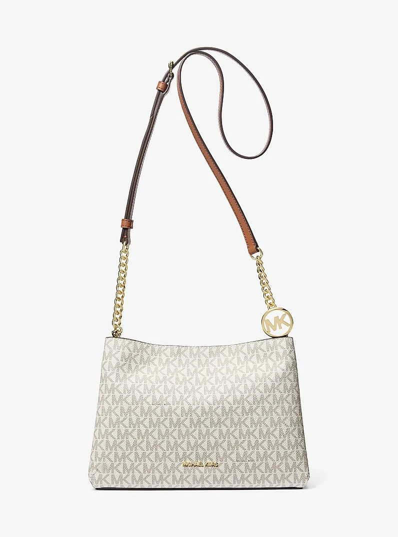 Christina Small Signature Logo Crossbody Bag - 1
