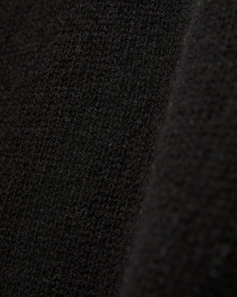 HOWLIN' "Boxy Space Knit" Wool Sweater in Black outlook