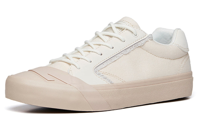 (WMNS) ANTA Life Series Sneakers  Canvas 'Grey Pink' 122228077S-4 - 3