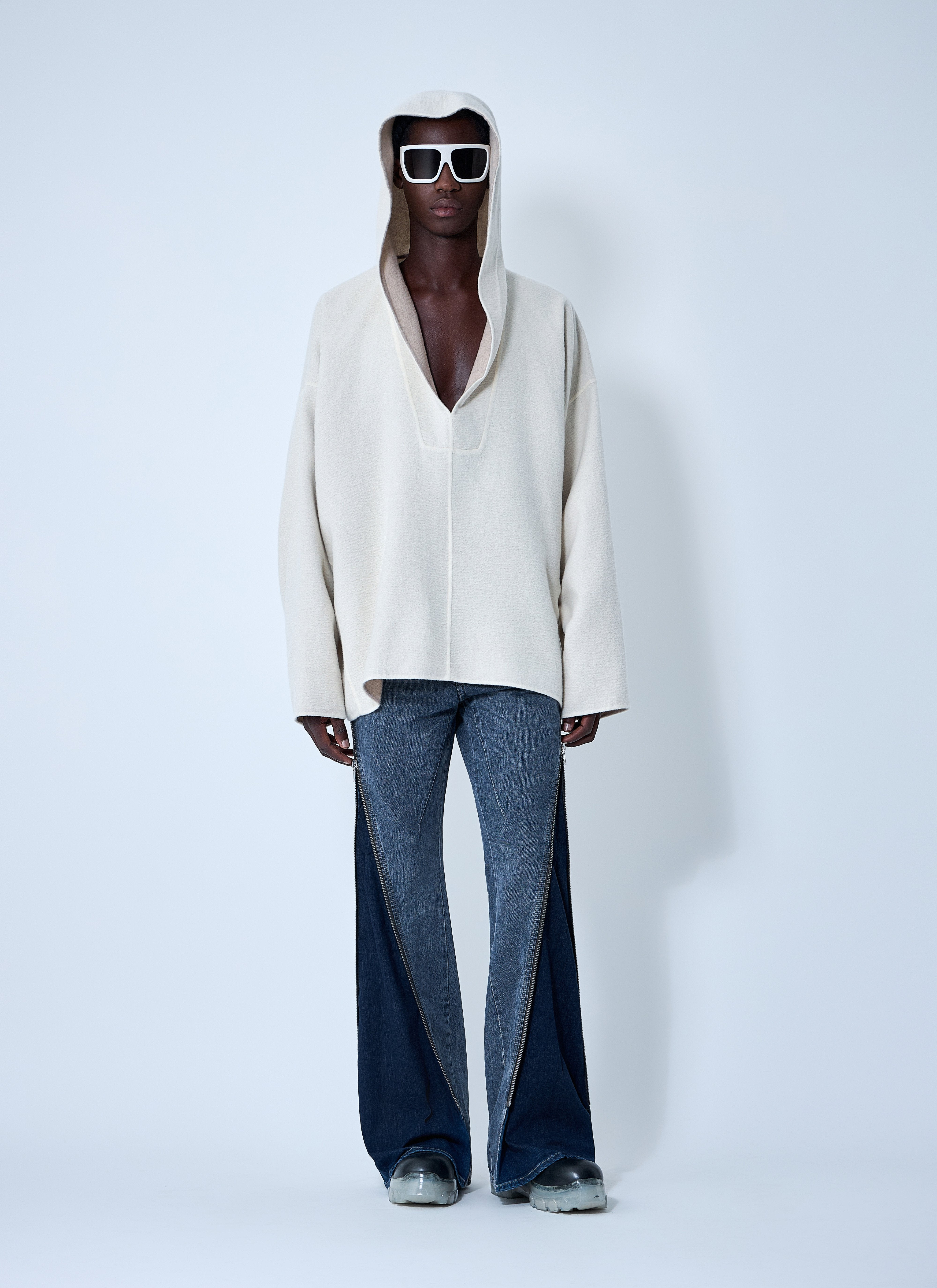 Rick Owens Men Kaftan Sweater - 2