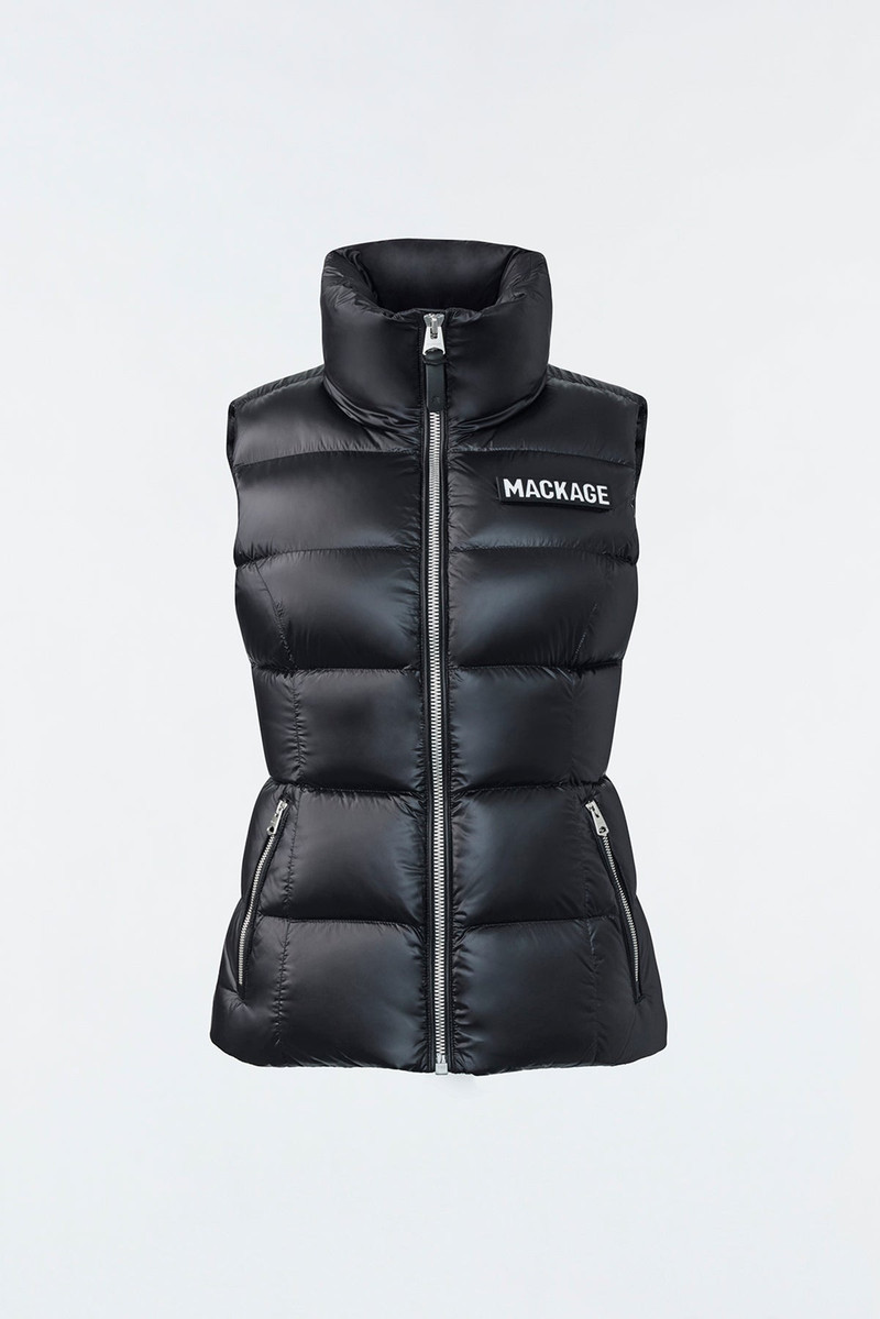 CHAYA lustrous light down vest for ladies 1