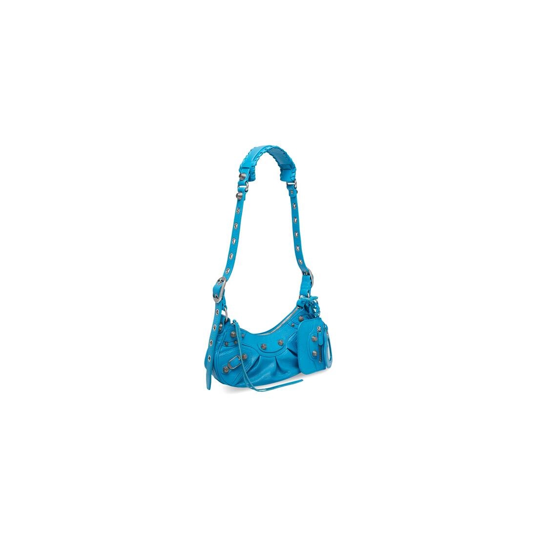 Women's Le Cagole Xs Shoulder Bag in Blue - 3