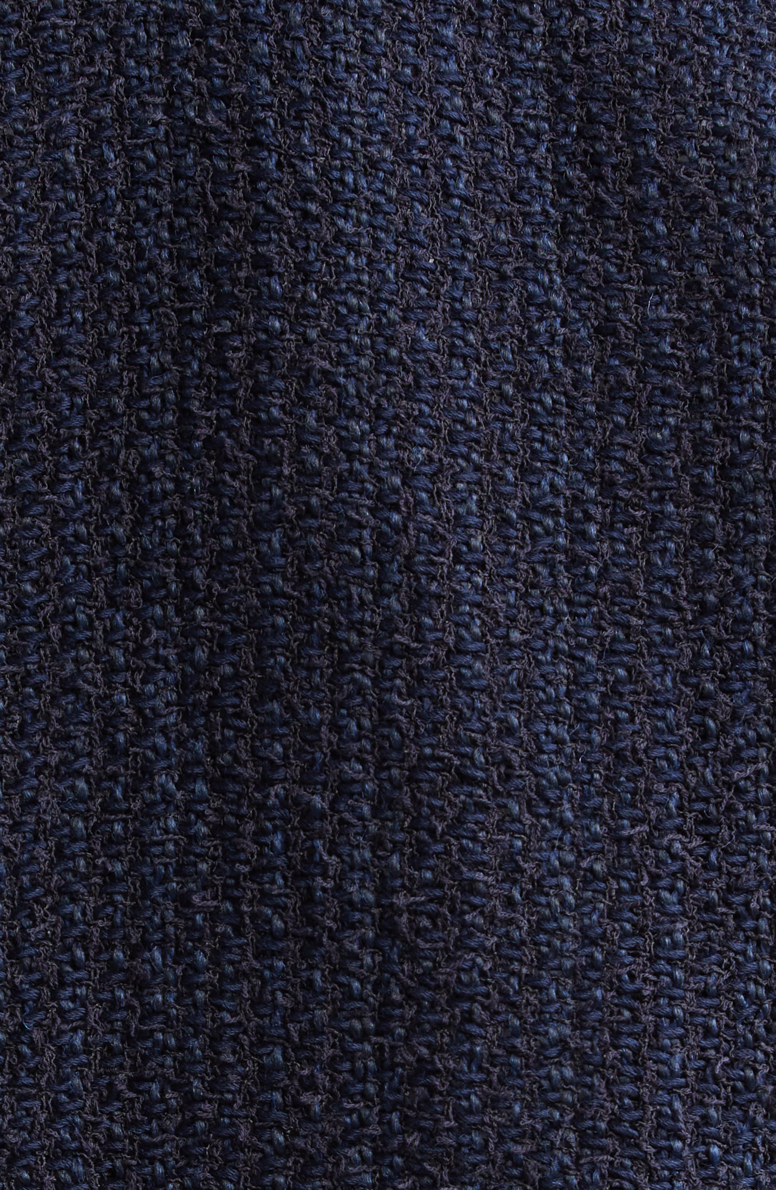 Thom Browne Tweed Shirt Jacket in Navy at Nordstrom - 6