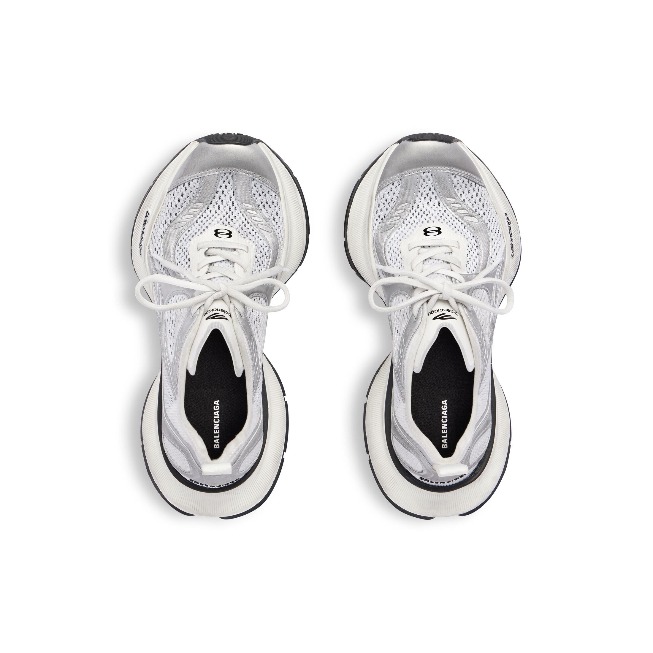 Balenciaga Circuit Sneaker 'White Silver' 793945WFLGY9100 - 5