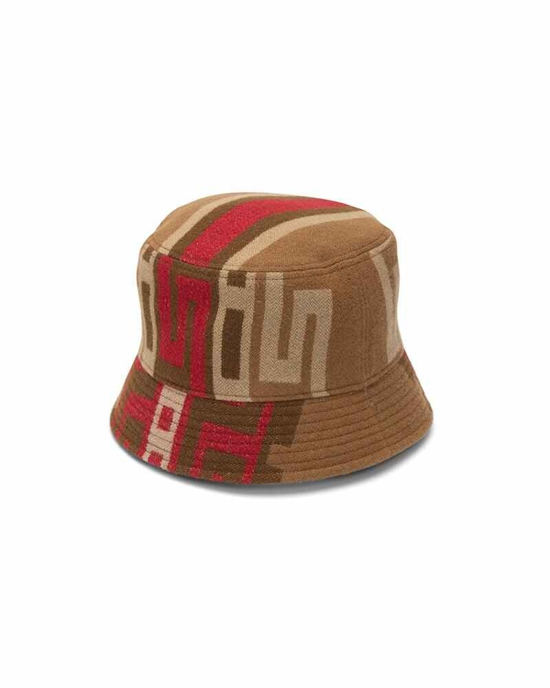 DOME BUCKET HAT BROWN - 2