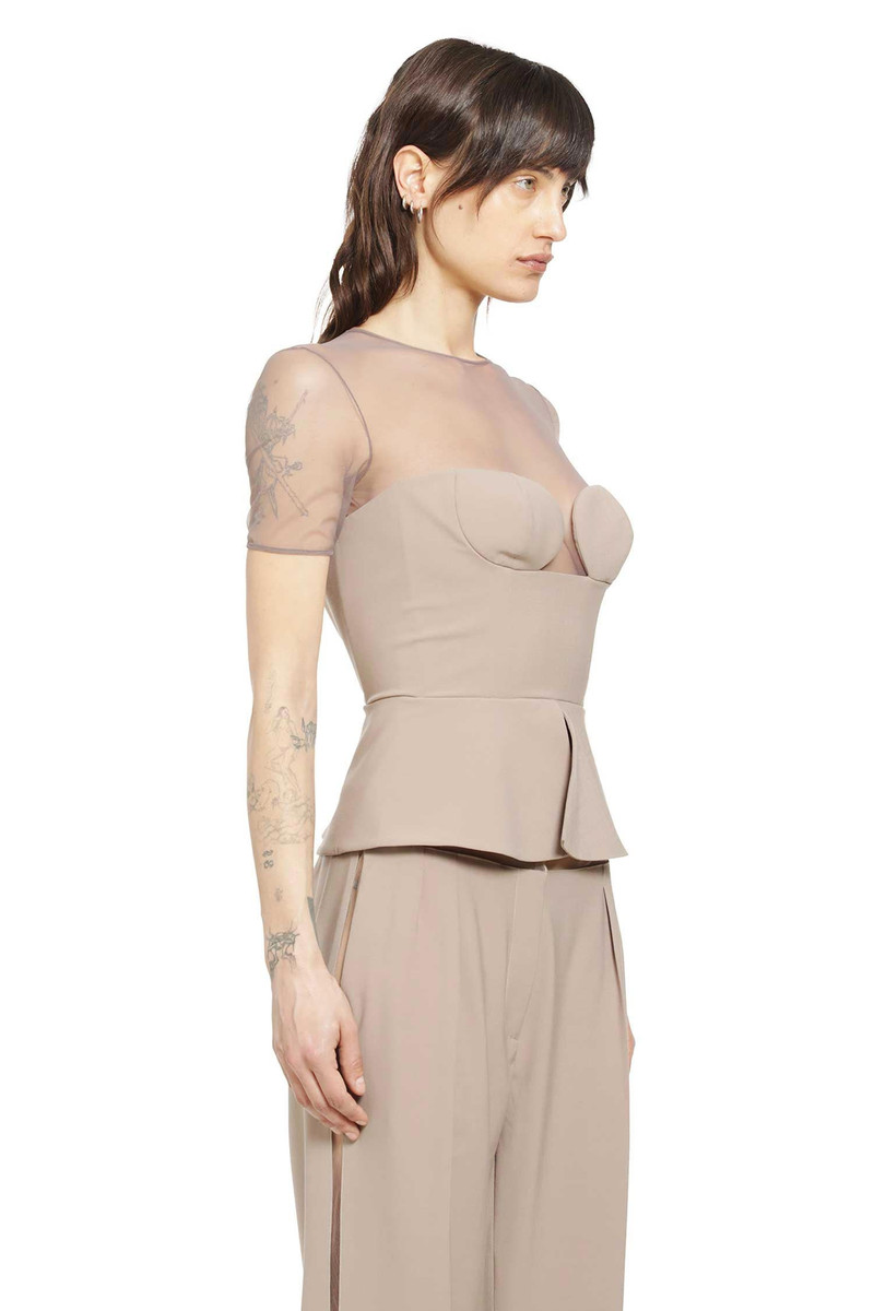 NENSI DOJAKA Tailored Bustier Top outlook