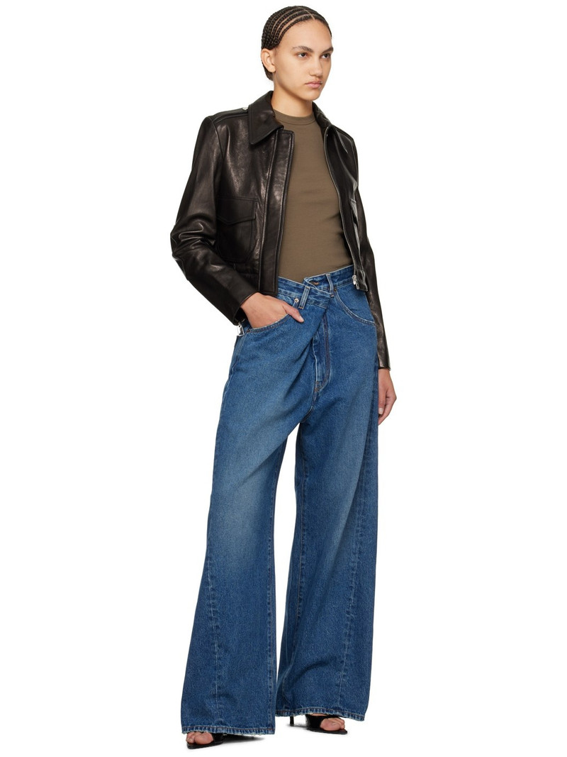 DARKPARK Navy Ines Jeans outlook