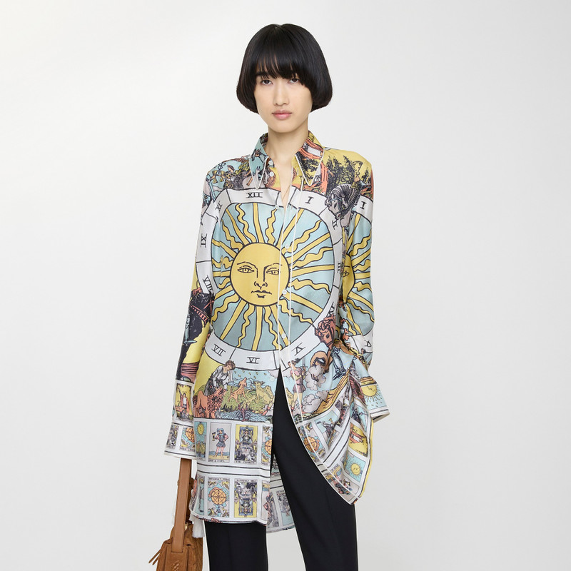 Burberry Tarot Silk Shirt outlook