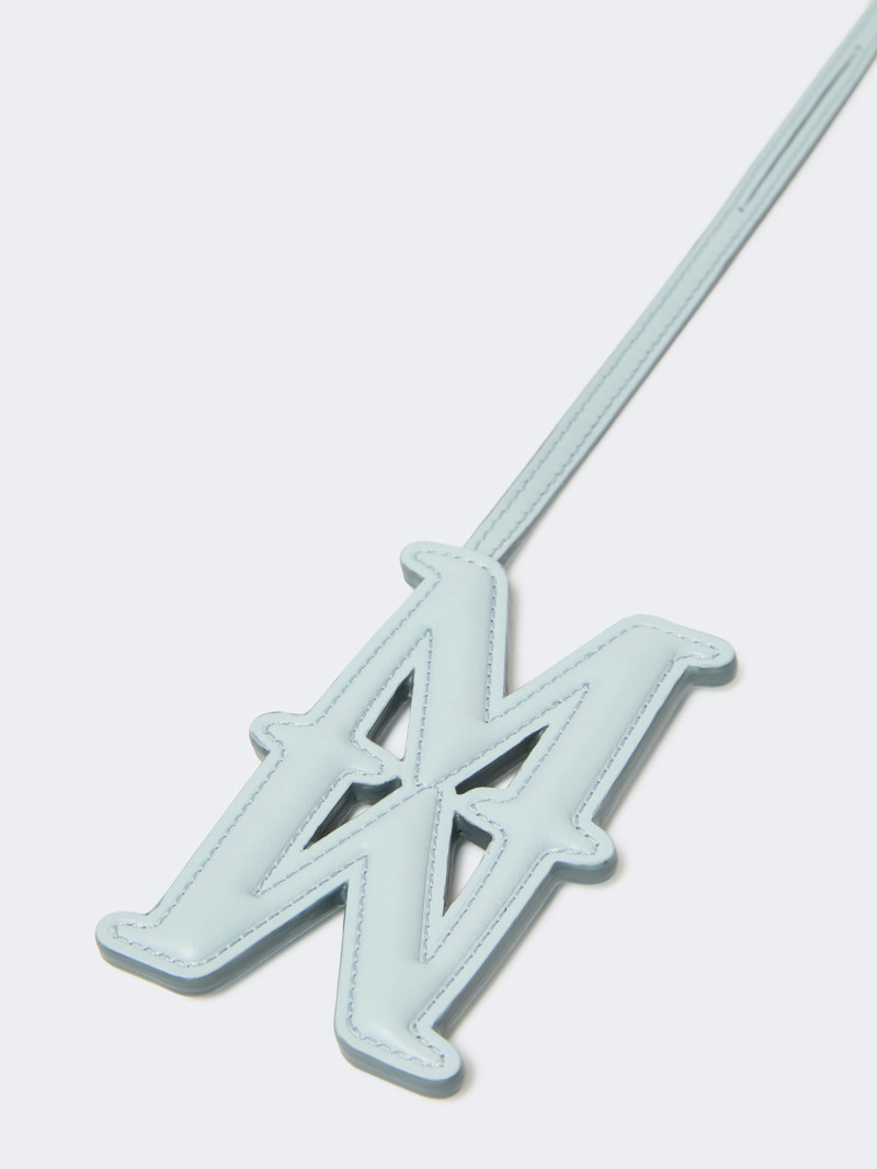 Max Mara Leather Monogram charm - SKY BLUE outlook