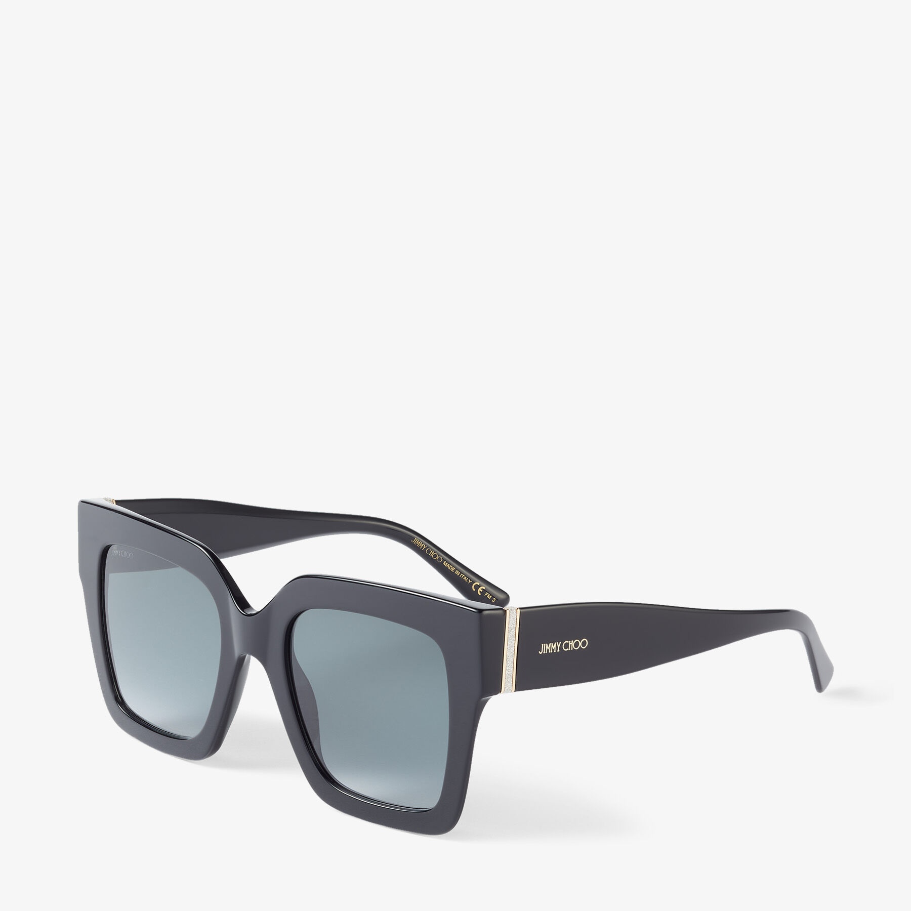 Edna
Black Square-Frame Sunglasses - 3