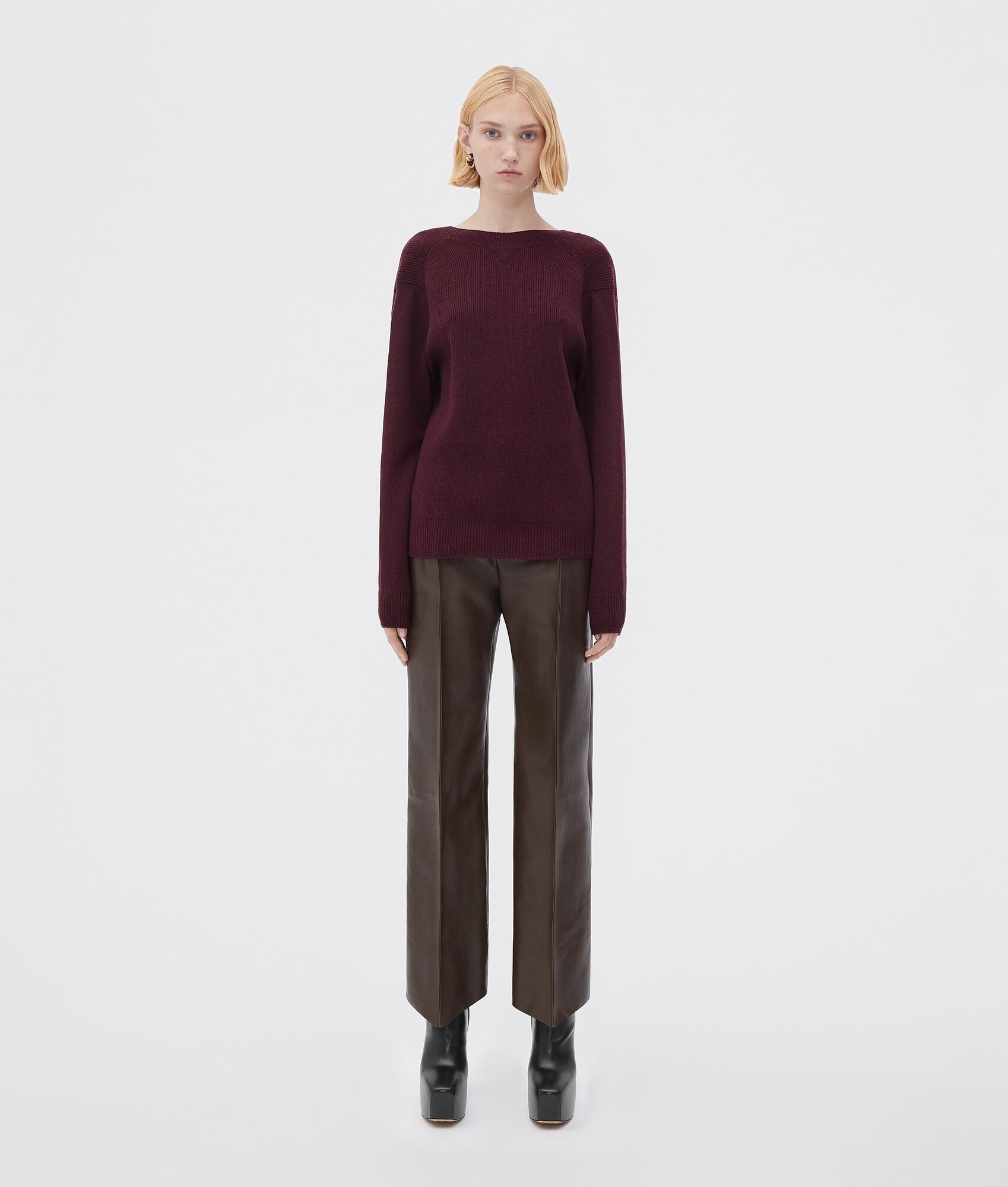 medium weight compact cashmere jumper - 4